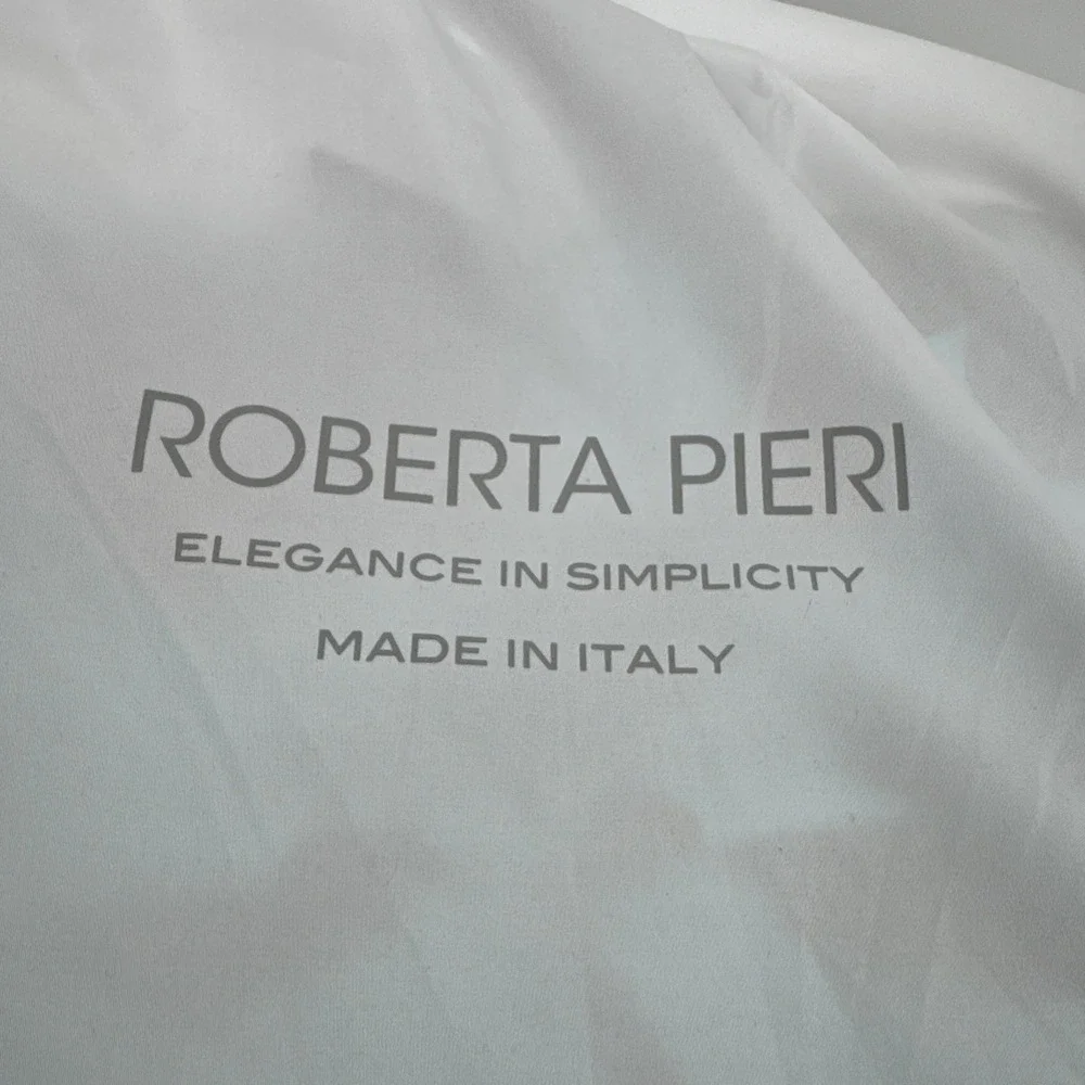 Roberta Pieri Robertina Tote Bag In Teal With Floral Print Overnight Designer